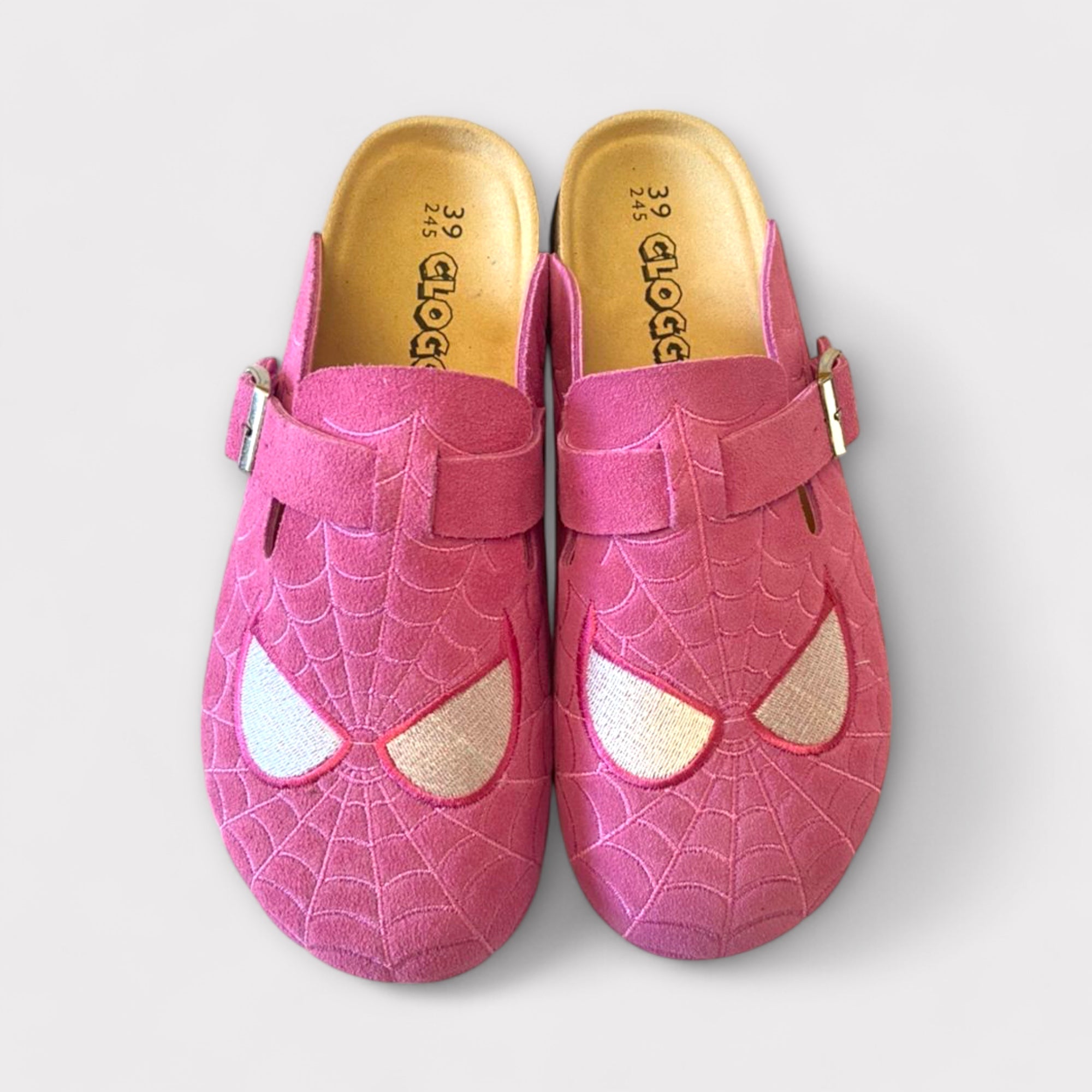 Spidy Pinky Clogs