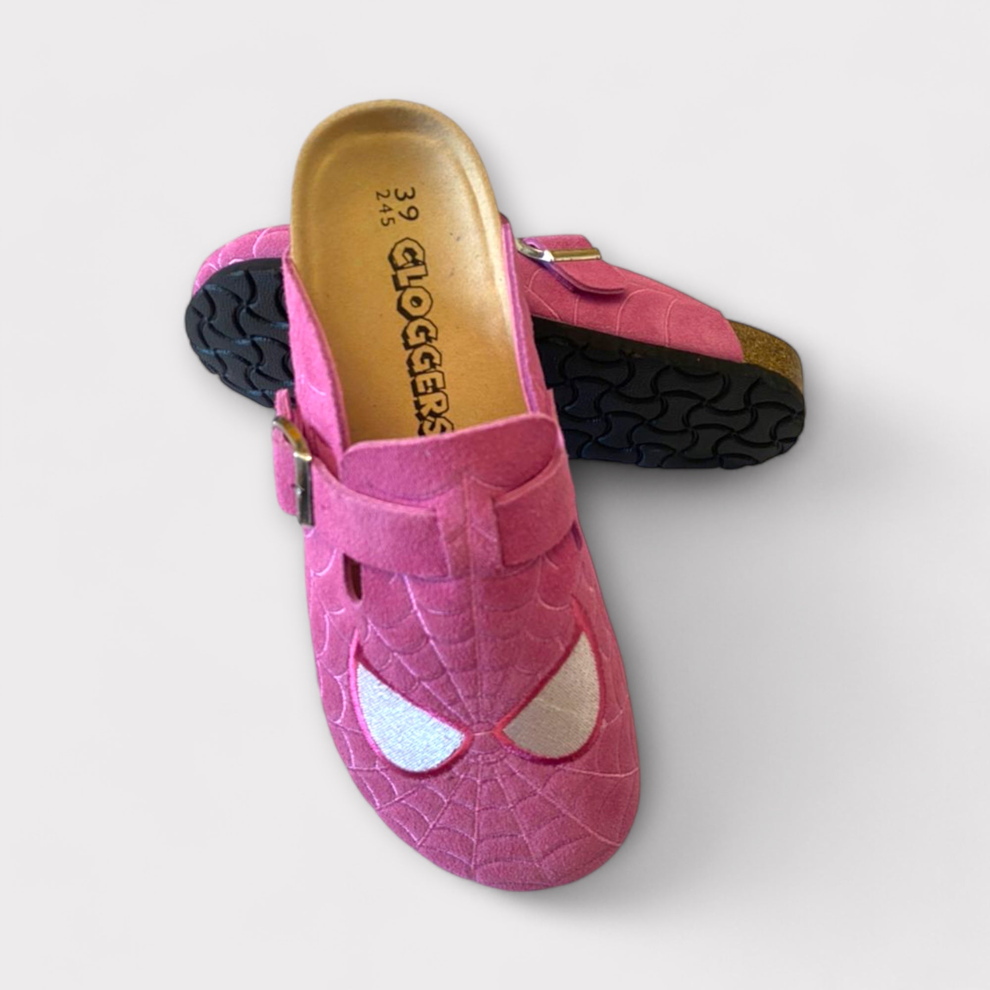 Spidy Pinky Clogs