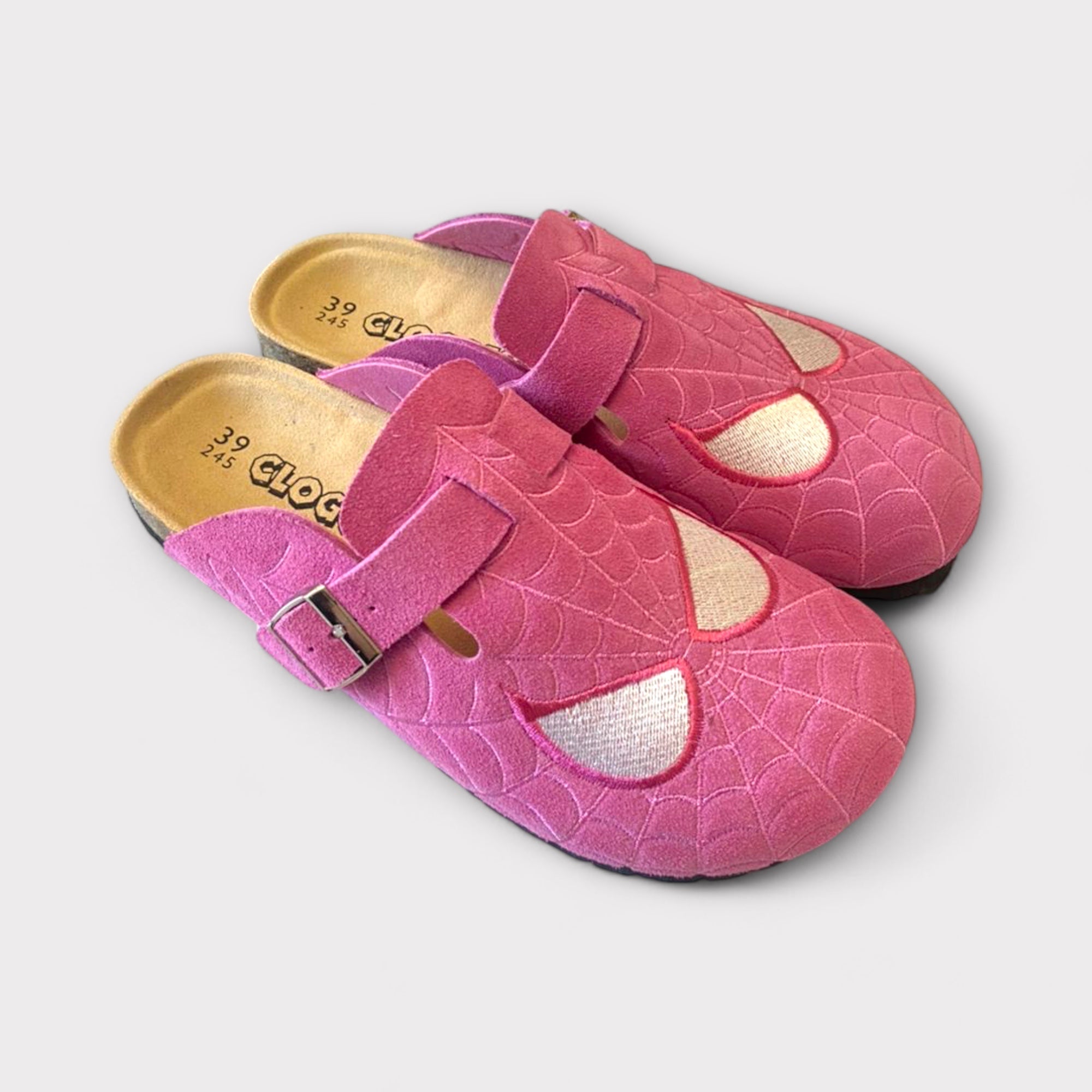 Spidy Pinky Clogs